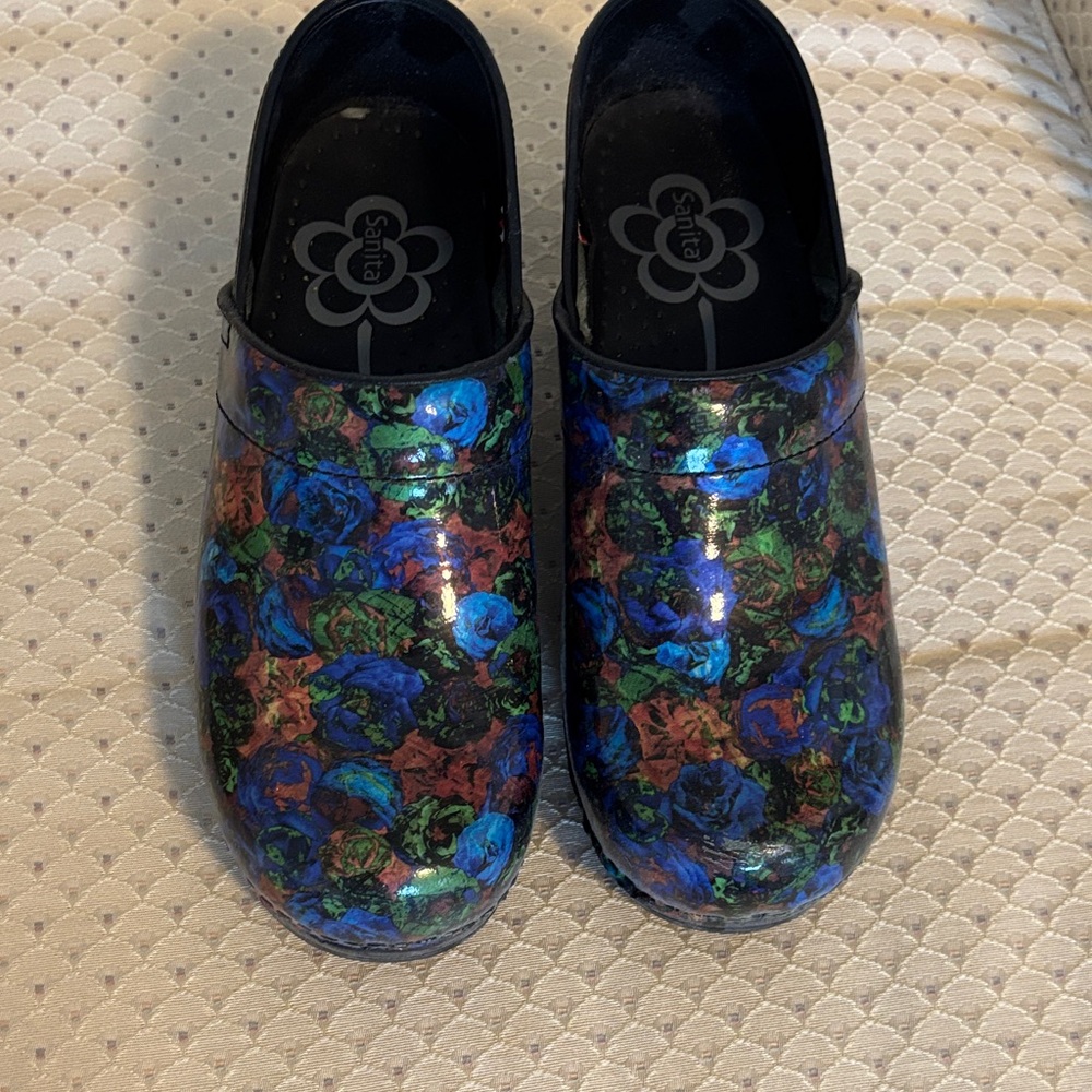 Colorful Woman’s Clogs